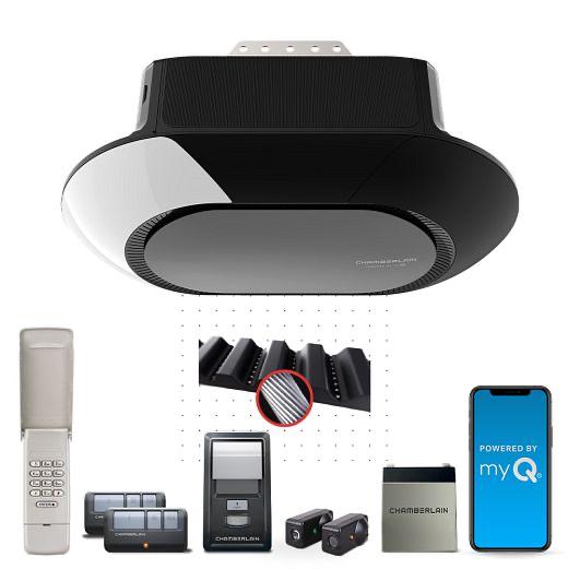 Smart home integrated garage door opener